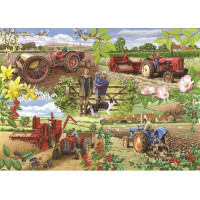 HOP Puzzle Farmárov rok 1000 dielikov