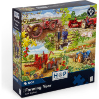 HOP Puzzle Farmárov rok 1000 dielikov