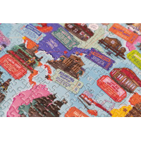 PROFESOR PUZZLE Puzzle Filmové miesta 1000 dielikov