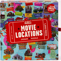 PROFESOR PUZZLE Puzzle Filmové miesta 1000 dielikov
