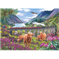 HOP Puzzle Glenfinnanskej dámy 1000 dielikov