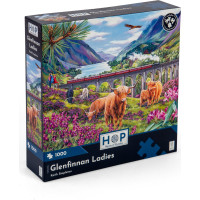 HOP Puzzle Glenfinnanskej dámy 1000 dielikov