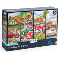 HOP Puzzle Pekný deň na prechádzku 4x500 dielikov