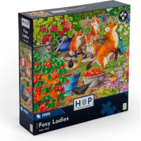 HOP Puzzle Líščie dámy 1000 dielikov