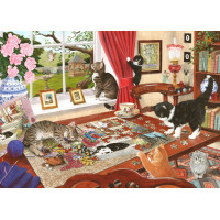 HOP Puzzle Skladajúce labky 1000 dielikov