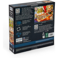 HOP Puzzle Skladajúce labky 1000 dielikov