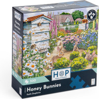 HOP Puzzle Sladkí zajačikovia 500 dielikov