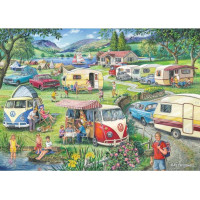 HOP Puzzle Šťastné prázdniny 1000 dielikov