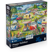 HOP Puzzle Šťastné prázdniny 1000 dielikov