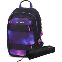 OXYBAG Študentský batoh + etue OXY Sport Galaxy