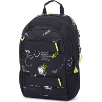 OXYBAG Študentský batoh + etue OXY Sport Graffiti