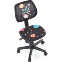 Detská otočná stolička BINGO - Space - čierna