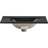 Keramické umývadlo SKY 61 cm DP - čierne matné