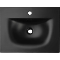 Keramické umývadlo SKY 61 cm DP - čierne matné