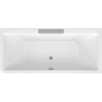 Polysan CASCATA R MONOLITH obdĺžniková vaňa 180x80x60cm, kaskáda nerez 73836MR.100