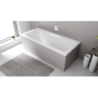 Polysan CASCATA obdĺžniková vaňa 185x85x45cm, kaskáda biela 73836.101