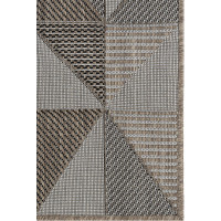 Kusový koberec TOLEDO Geometric - béžový/hnedý