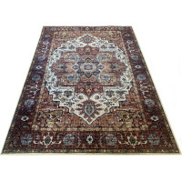 Kusový koberec FLANNEL PRINTED - Ornament - hnědý