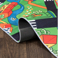 Detský kusový koberec FLANNEL PRINTED - City streets
