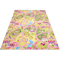 Detský kusový koberec FLANNEL PRINTED - Candy town