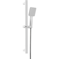 Sapho Sprchová súprava hranatá, posuvný držiak 680mm, chróm SC815