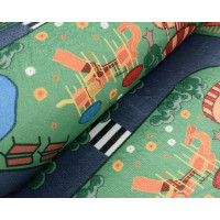 Detský kusový koberec FLANNEL PRINTED - Na dedine