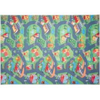 Detský kusový koberec FLANNEL PRINTED - Na dedine