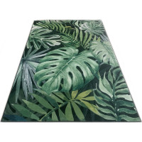 Kusový koberec FLANNEL PRINTED - Monstera