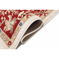 Kusový koberec RIVOLI Sivas - krémový/červený