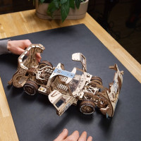 Ugears 3D drevené mechanické puzzle UGT-24 Endurance Racer