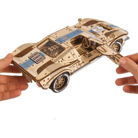 Ugears 3D drevené mechanické puzzle UGT-24 Endurance Racer