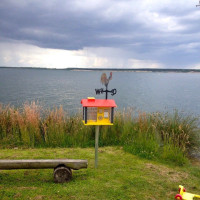 Wissner Meteostanica s prístrojmi a korouhvou