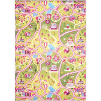 Detský kusový koberec FLANNEL PRINTED - Candy town