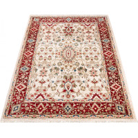 Kusový koberec RIVOLI Milas - krémový/červený