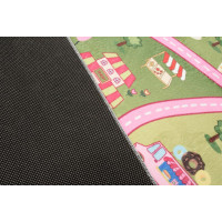 Dětský kusový koberec FLANNEL PRINTED - Candy town
