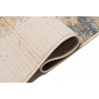 Kusový koberec RIVOLI Clouds - béžový/modrý