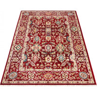 Kusový koberec RIVOLI Ushak - červený