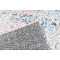 Kusový koberec TOSCANA Pattern - krémový/modrý