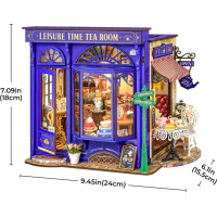 RoboTime Miniatúra domčeka Čajovňa pre chvíle pohody