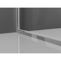 Sprchové dvere MEXEN EXO krídlové 80 cm - číre - chrómové - 817-080-000-01-00