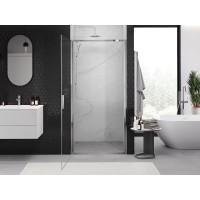 Sprchové dvere MEXEN EXO krídlové 65 cm - číre - chrómové - 817-065-000-01-00