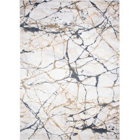 Kusový koberec TOSCANA Marble - krémový/čierny/béžový