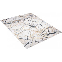Kusový koberec TOSCANA Marble - krémový/čierny/béžový
