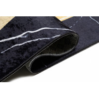 Kusový koberec TOSCANA Rim - černý/zlatý