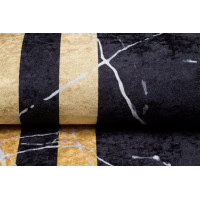 Kusový koberec TOSCANA Rim - černý/zlatý