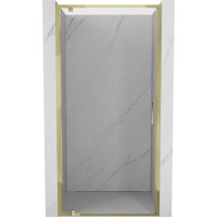 Sprchové dvere MEXEN EXO pivotové 75 cm - číre - zlaté - 8181-075-000-50-00