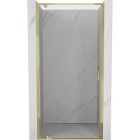 Sprchové dvere MEXEN EXO pivotové 65 cm - číre - zlaté - 8181-065-000-50-00