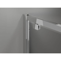 Sprchové dvere MEXEN EXO pivotové 65 cm - číre - chrómové - 8181-065-000-01-00
