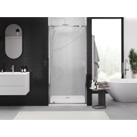 Sprchové dvere MEXEN EXO pivotové 70 cm - číre - chrómové - 8181-070-000-01-00