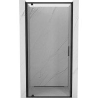 Sprchové dvere MEXEN EXO pivotové 65 cm - číre - čierne - 8181-065-000-70-00
